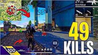 49 Kills BR During Rank Push Free Fire 🔥 2024 🌲 Solo Vs Squad Full Gameplay  IPhone 📲 14 [upl. by Cantu]