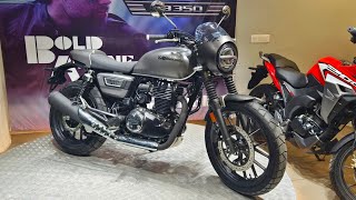 Honda CB350RS black colour Edition Limited Offer 2024 CB350RS Cafe Racer [upl. by Naiditch963]