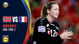 Silje Solberg stuns France  Norway vs France  Highlights  Semifinal  Women’s EHF EURO 2022 [upl. by Ibok]