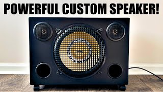 DIY Bluetooth 21 Speaker Box  540 Watt CUSTOM Sound System [upl. by Orpah]