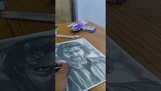 Hyper Realistic Drawing 🧐 hritik Roshan shorts drawing hyperrealisticdrawing drawingchallenge [upl. by Rai645]