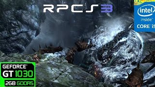 rpcs3 God Of War 3 GT 1030 I5 6500 [upl. by Nyraf]