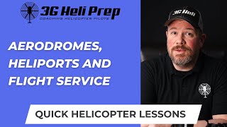 Understanding Aerodromes Heliports amp Flight Service Stations [upl. by Aicenra385]