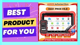 LAUNCH X431 PROS V 50 Diagnostic Tools OBD2 Scanner [upl. by Lorenzana]