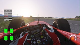 Assetto Corsa PS5  Ferrari F2004  Highlands Long 231259  SETUP [upl. by Fonz]