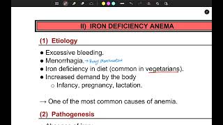 Types of Anemias Etiology  Diagnosis by CBC [upl. by Oiliduab]