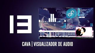 Fedora i3  Visualizador De Audio  CAVA [upl. by Goda585]