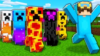 Minecraft MORE CREEPERS MOD FLYING FIRE amp MORE  Mod Showcase [upl. by Nirehtac455]