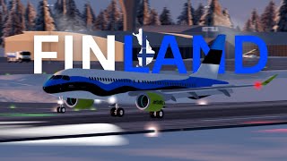 Roblox Project Flight Simulator  Kittilä IntlAirport Finland Plane Spotting [upl. by Vaenfila]