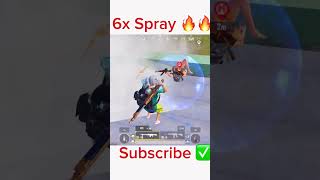 BGMI LOBBY 🔥6x SPARY bgmi trendingshorts pubgmobile [upl. by Moya]