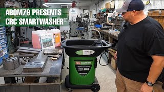 ABOM79 Shows How to Clean Dirty Greasy Equipment Parts With CRC SmartWasher Parts Washer [upl. by Eicak]