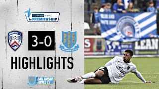 MATCH HIGHLIGHTS  Coleraine 30 Ballymena United  Danske Bank Premiership [upl. by Lig]