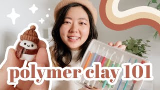 ⭐️ Polymer Clay 101 for Beginners ⭐️ [upl. by Adiraf]