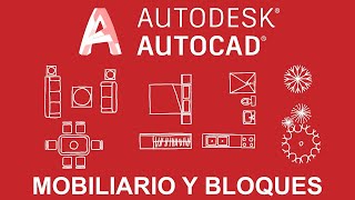 Tutorial AutoCAD mobiliario y bloques  Proyecto arquitectónico paso a paso 2 [upl. by Elagibba]