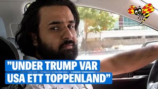 Uberföraren Saami ”Jag är muslim och jag älskar Trump” [upl. by Tisha]