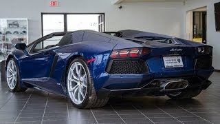 20142015 Lamborghini Aventador LP7004 Roadster Exhaust Start Up and In Depth Review [upl. by Page313]