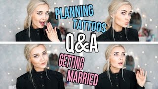 PLANNING TATTOOS amp GETTING MARRIED [upl. by Beane866]