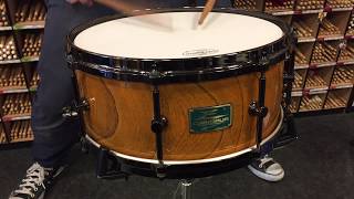 CANOPUS ゼルコバ 2019年限定フィニッシュ“RYUKO” 龍虎HS1465RK  Zelkova Snare Drum Limited [upl. by Orlan]