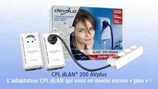 devolo dLAN® 200 AVplus française [upl. by Lanie]