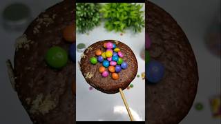 Lotte choco pie with mini gems chocolate youtubeshorts viralvideo shortvideo [upl. by Boiney]