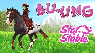 Star Stable BUYING NEW Appaloosa Horses [upl. by Onavlis]