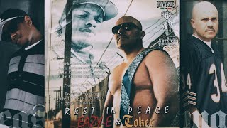 EazyE ft Toker of Brownside  quotCreepin Out My Gravequot  1080HD Deathrow Diss [upl. by Yrod]