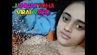 Jannat Toha viral video viralreels mms videoshort remix [upl. by Reaht]