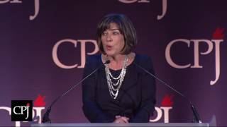 Christiane Amanpour 2016 Burton Benjamin Memorial Award Acceptance Speech [upl. by Enidlareg]