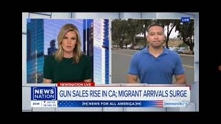 ARM SALES IN CALIFORNIA HAVE SURGED SINCE THE MIGRANT CRISIS AT THE BORDER THE TABLE IS BEING SET [upl. by Atiuqad]