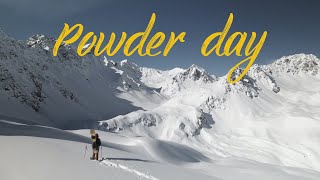 Powder day in Arosa  Kurzer Abstecher aufs Schafrügg  4K [upl. by Osrick]