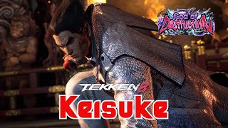 Tekken 8 Number 1 Kazuya Player  Keisuke  Tekken 8 God of Destruction Ranked [upl. by Older]