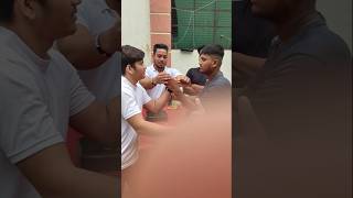 HRITIK TOMAR VS PAWAN ARM WRESTLING armwrestling hook top toproll armwar armpower hammerlock [upl. by Vatsug]