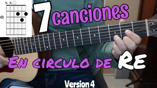 7 Canciones en Circulo de RE Version 4 [upl. by Eiramoj931]