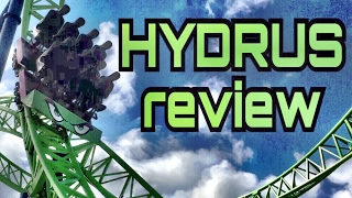 NEW For 2017 Hydrus Roller Coaster at Casino Pier Review [upl. by Amekahs732]