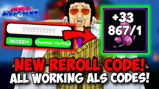 NEW REROLL CODE 3 CODE UNITS  All Working Codes in Anime Last Stand Update 5 [upl. by Adnoval]