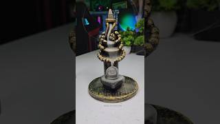 Diy Smoke fountain shivling with fevicol bottle 🌸 Har Har Mahadev 🙏🏻 shorts short [upl. by Nesta]