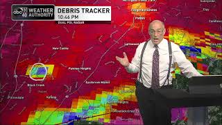 January 2526 2021 Live Tornado Coverage  ABC 3340 [upl. by Udelle]