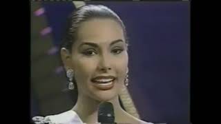 Miss Universe 1994  Minorka Mercado 2nd Runner Up Venezuela Photogenic [upl. by Iaw]