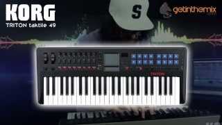 Korg Triton Taktile 49 USB and MIDI Keyboard Controller [upl. by Mccurdy]