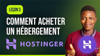 Cours 2  Comment Acheter un Hébergement sur Hostinger  Formation WordPress [upl. by Bracci]