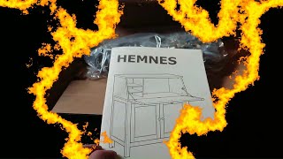 Ikea Hemnes secretary assembly and impressions [upl. by Heidie362]