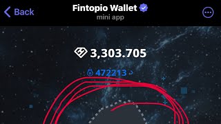 HOW TO GET UNLIMITED FINTOPIO AIRDROP [upl. by Nivrek]