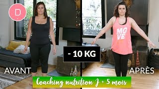 10 kg et des conseils antirétention d’eau pendant les règles  Coaching nutrition à 5 mois [upl. by Milicent]