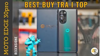 Recensione MOTOROLA Edge 30 pro A 749 euro BEST BUY tra i TOP GAMMA [upl. by Iggam42]