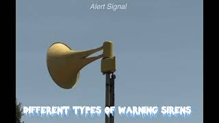 Different types of Tornado sirens🫶🏻 [upl. by Ladnor]