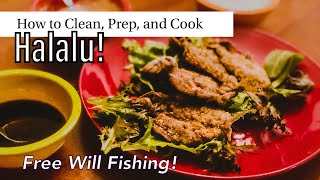 How to Clean Prep and Cook Halalu  Juvenile Akule aka Big Eyed Scad  Cooking Fish in Hawaii [upl. by Frederica]