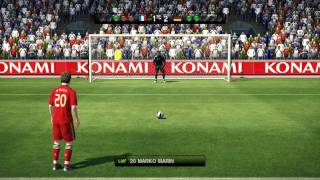 pes2010 penalty shootout France vs Germany [upl. by Kirrad]