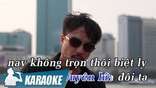 KARAOKE Mang Trọn Niềm Đau  Quang Lập BEAT TONE NAM [upl. by Llenrub]