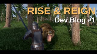 First Look at NEW Medieval Survival Game  Rise amp Reign Dev Blog 1 [upl. by Herwig]