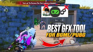 Best gfx tool for bgmi 😎  best gfx tool for Pubg mobile  Bgmi gfx tool 🔥 bgmi pubgmobile [upl. by Elgar]